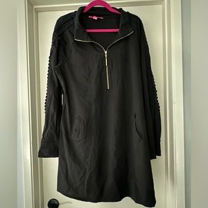 EUC Lilly Pulitzer Skipper Popover Dress - Onyx